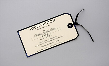 fashion week invitations