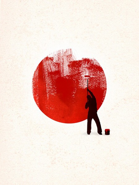 art to support japan