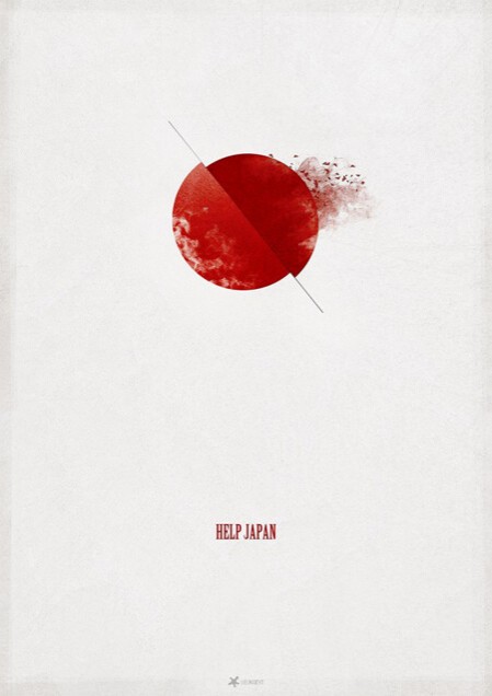 art to support japan