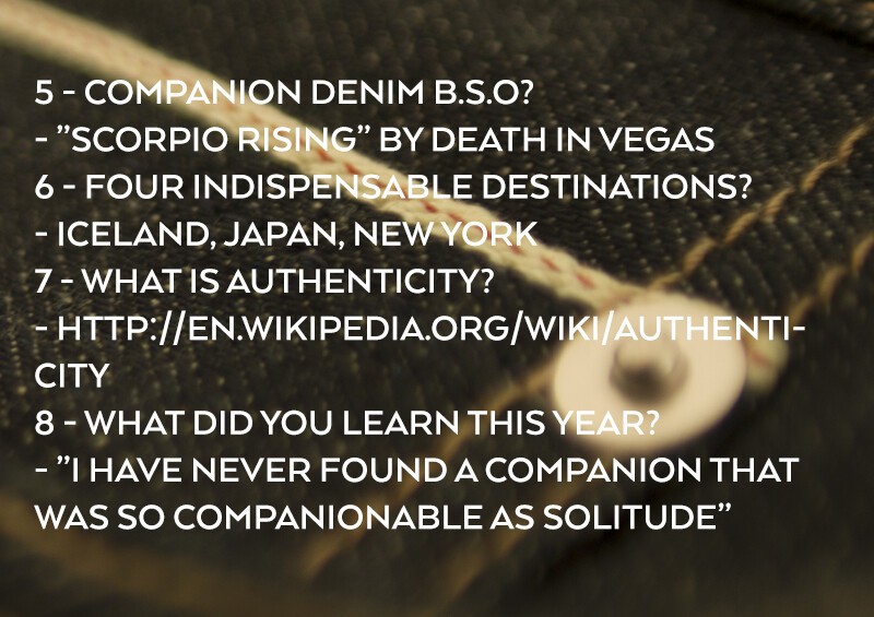Companion Denim | Letterview.