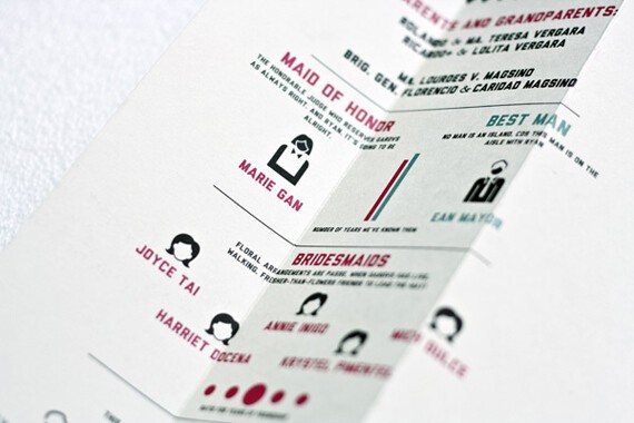 R&G Wedding Invitation.