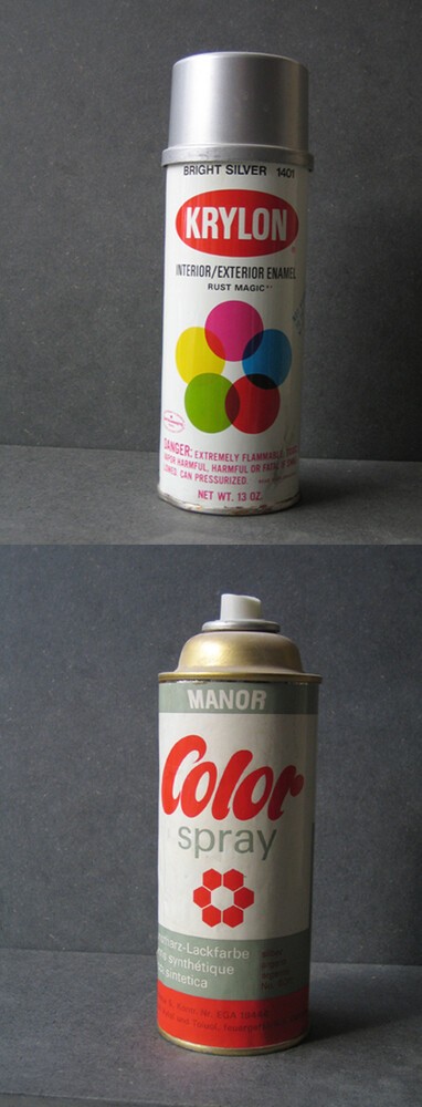 my dad spray cans