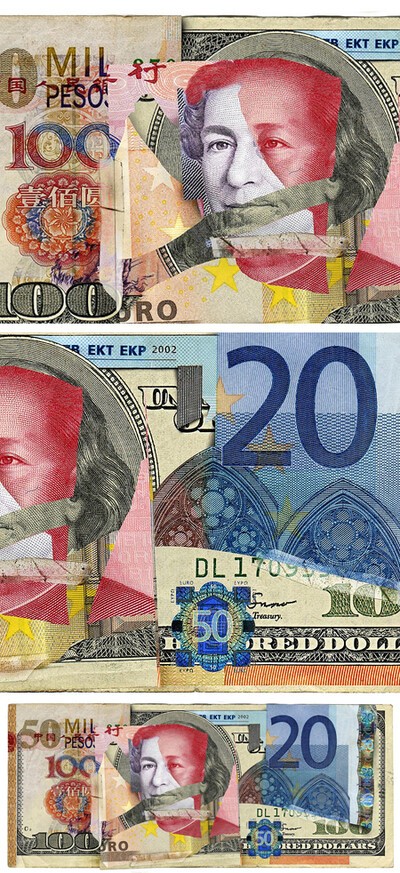 libra-yuan-euro-dolar