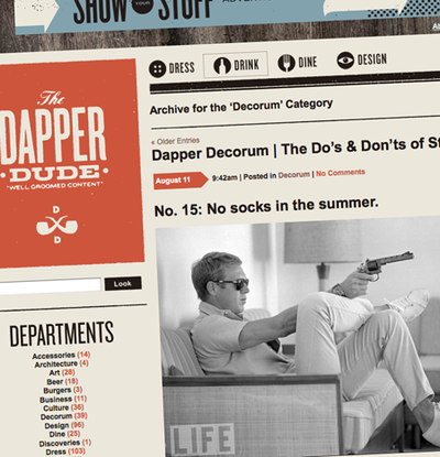 the dapper dude