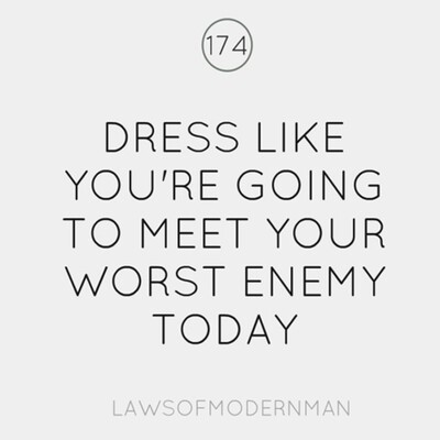 Laws of Modern Man.